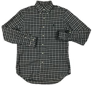 Ralph Lauren Mens Plaid Button Down Shirt Medium Classic Fit
